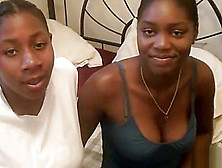 Ebony Lesbian Duo Really Loves To Eat Pussy