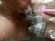 Again Pussy Shaving Close Up