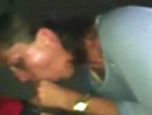 Cheap wench sucks dark ramrod and swallows