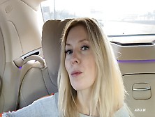 Uber Driver In Dubai Poked Me Instead Of Money And Creampied My Twat Hard