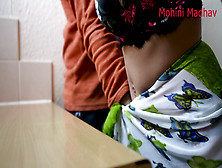 Indian Desi Sweet Housewife Cheating And Screwed Hard In Kitchen In Standing Doggystyle