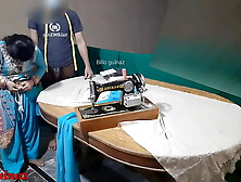 Desi housewife banged by tailor very sexy and clear hindi audio. desi indian bhabhi went to get clothes stitched then tailor nail