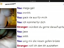 Showing big beautiful boobs in video chat omegle