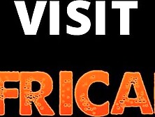 REAL AFRICANS - Ebony Amateur Pair in Juicy Washroom Sex Tape Banging