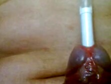 Urethral insertion with pen