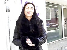 GERMAN SCOUT - Consummate German Lalin girl Teen Caramella Del X Pickup for Casting Screw