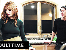 Lacy Lennon Hot Redhead Cheating Wife Sloppy Blowjob and Fucked Hard by Big Dick