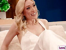 Bride maids Octavia Red Ivy Ireland and Karina Valentina all want to become maid of honor. Blonde bride Lily Labeau will choose t