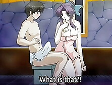 Step Mom gives a Bath to her 18yo Step Son - Asian Cartoon Uncensored [Subtitled]