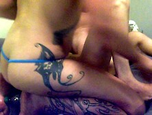 My cousin & my girlfriend!