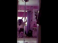 Front Hookshoulder Mount - Pole Dancing Low,  360P. Mp4