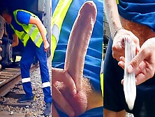 Railway Worker Timonrdd Found A Used Condom And Added His Sperm