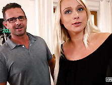 Bambi Bell In Busty Czech Blondie Gets Fucked Hard In Naughty Casting