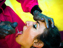 Squirt Games PLAYER 067 Loses the Game,  Wins a Facial