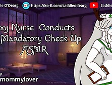 Fine Nurse Conducts Her Mandatory Check Up ASMR
