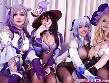 Aphrodisiac Purple's anal movie