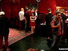 Sub coarse fucked at wine testing party (Ariel X, Mandy Muse, Ariel X. )