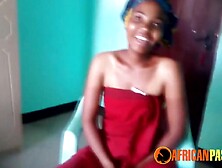 Shy Amateur Black GF In nature's garb,  Grasped And RECORDED!