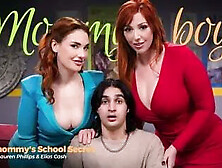 Lauren Phillips And Siri Dahl In Stepmommys School Secret (18+)