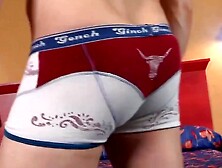 Pale Hunk's Solo Masturbating Action - Close-Up View Of His Big Dick And Loaded cumshot