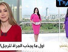 Nadine Khammash Sexy Scene In Sabah Alarabiya