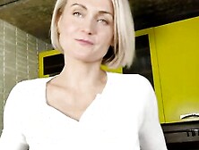 AuntJudys - Gorgeous 40yo Super-MILF Natie gets off in the Kitchen