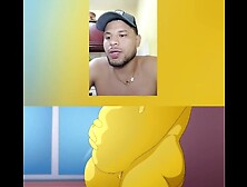 reaction-CARTOON:Nelson fulfills his dream of fucking Lisa - The Simpsons.