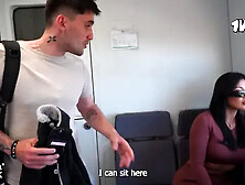 Big-assed Colombian Fucks a Stranger She Meets on the Train - Mariana Martix &