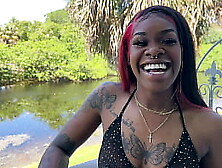 Harmony Barz fucks her white neighbor