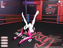 Kinky Fight Club Wrestling Manga game Ep1 hard anal pegging