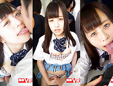 Drooling,  Kissing,  Groping,  Slutty Student Raw Vr; Fetish Jav Vr Porn