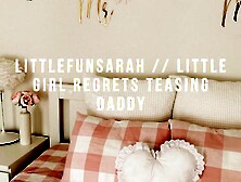 MESSY CHAT // LIL' CUMSLUT REGRETS TAUNTING FATHER