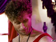 It's str8 to camp detention for u with that behavior. Bratty teen Alison Rey is unstoppable. That babe seduces the camp leader and