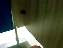 Public Restroom Masturbating