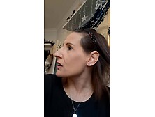 Coffee and showing off my Christmas tree