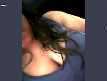 ud83eudd55 Latina flashes her stubbly pussy