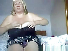 Me 47 Yo And Huge Naturals On Home Webcam