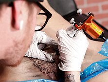 Selena Savage Dual Blowjob After Pussy Tattoo - AltErotic