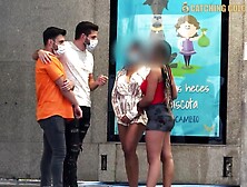 2 Sexy Mexican Teens Picked Up From The Bus Stop To Have A Unforgettable FOURSOME