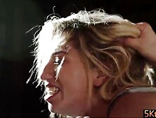 That babe barely gets throughout the door in advance of that babe's on the daybed with her vagina widen for his tongue.  That bab