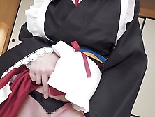 Vtuber Maid Uniform Cosplaying Femdom Handjob, Blowjob And Cowgirl Raw Sex Creampie Pov Videos.