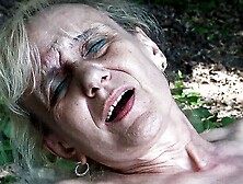 87 years cougar grandma first public sex