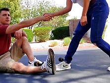 Skater Boy Fools and Fucks little Asian Neighbor