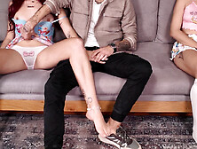 "STEPDADDY?! WTF?! THIS IS SUPPOSED TO BE FAMILY MOVIE NIGHT!" Innocent Teen Stepdaughter used for perv stepdad's