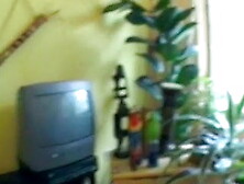 Trying on new tights