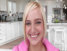 Kate England revealed her huge tits with some puffy nipples