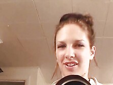 After the Porn Shoot These Two Lesbian Were Still Horny so They Fucked Back Stage