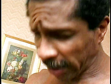 Brunette Hair Latin Chick Step mother i'd like to fuck bravely sucks off Mr.  eighteen Inch