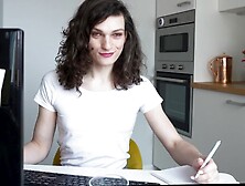 Sweet Feet In The Office