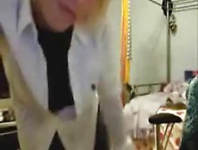 Skinny Emo Chick Strips Down